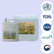 국내기관에서 합격한 살균소독제 방역용품 PC방 살균제 만나오투 플러스 5L 20L, 5L 살균소독제