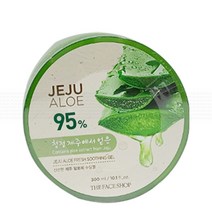 더페이스샵 신선한 제주알로에 수딩 젤, 신선한알로에수딩젤, 5개