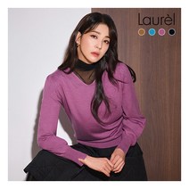 [라우렐] ○ 23FW 프리미엄 실크 코튼 모달 퍼프 니트 4종