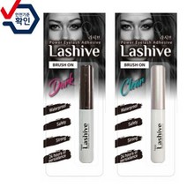 아이센스 속눈썹 접착제 풀 브러시타입 쌍꺼풀액 5ml, 클리어