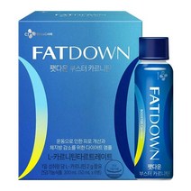 CJ 팻다운 부스터 카르니틴 6입 부모님 명절 회사 직원 어버이날 선물, 27set