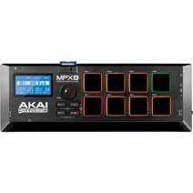 AKAI Professional MPX8 - 8개의 성능 대비 속도 감지 패드 MIDI Connectivity & On-Board SD 카드 슬롯: 악기, 단일옵션