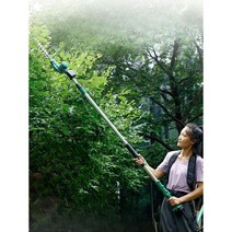 고지가위 가위 전지 전동 원예 가지치기 전정 전지가위 원예가위 충전 리튬 열매따기, 브러시리스 2M 확장 /12암페어 리튬 배터리