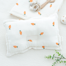 마롤로뜨 유아 말랑베개 신생아 아기 프린팅 짱구베개, 캐롯로뜨, 1개