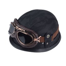 할리 데이비슨 헬멧 스티치 빅사이즈 3XL 독일군 반모 클래식 가벼운 소두핏 하이바, N