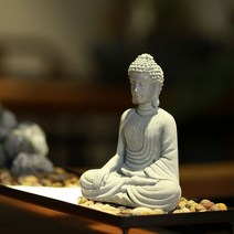 불상 불교용품 불교 법화경 미니어쳐 불상 불교용품 불교 법화경 명상, 쿠팡 명상하는 불상