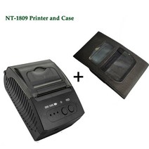 포켓포토 페이지라벨기 라벨 프린트기 출력기 미니 휴대용 라벨기 netum 1809 58mm 블루투스 열전 사 영수증 프린터 지원 android ios 및 pos 시스템 용 열전, 사례 추가, 영국 플러그