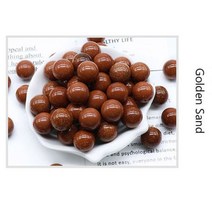 천연색 보석 젬스톤 비즈 원석 석 치유 라운드 볼 화이트 크리스탈 석영 구 자수정 핑크, 황금빛 모래