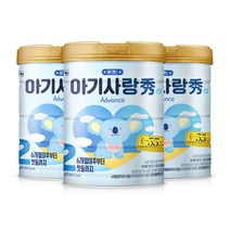 뉴 아기사랑 수 분유 2단계 750g, 3캔