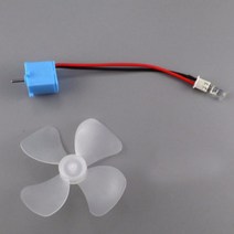 소형발전기 휴대용2in 1 미니 풍력 및 물 발전기 터빈 수력 부품 DIY, 한개옵션0