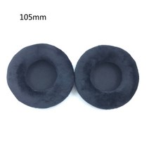 이어폰 소프트 벨벳 이어 모프스 이어 패드 60mm-110mm 헤드폰 수리 부품, 105mm