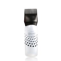 미용실 의자 업소용 메이크업 네일샵 인테리어 바버샵 1/2Pcs 120ML 살롱 빈 염색약 병 애플리케이터 브러, 09 Black