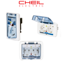 제일전기공업 꽂음접속식 누전차단콘센트 GF114 누전방우1구2구콘센트 욕실, (4) GF114 2구 커버