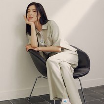 [행텐(아울렛)] 행텐 홈플러스몰04 여자와이드바지 여자 린넨 투턱 밴딩와이드팬츠 1042