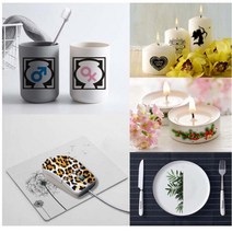 유리전사지 의류 도자기 전사지 전사용지 10/20 매 DIY A4 잉크젯 워터 슬라이드 데칼 전사 용지 시트 흰색, 07 10pcs white