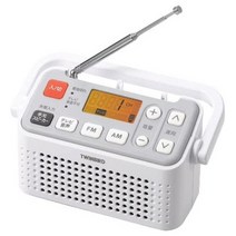 일본직발송 2. ツインバード(TWINBIRD) TWINBIRD 수중 스피커 기능 첨부 3 밴드 라디오 화이트 AV-J125W B, 상세 설명 참조0, 상세 설명 참조0, One Size_One Color