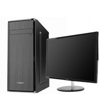 컴퓨터도매집 조립컴퓨터+모니터세트 드라마협찬 사무용 게임용 PC 본체 롤 배틀그라운드 오버워치 피파4 컴퓨터세트, 기본형, 2번 사무용 모니터세트