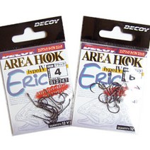 데코이-에리어 훅 타입4 에릭/스픈교체용 송어바늘, 4호-812747