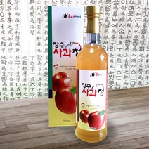 [長水청정마을] 장수 사과청 750ml, 단품, 단품