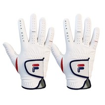 휠라골프 극세사 골프장갑 오른손용 2p, 혼합색상