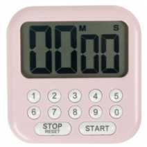 드레텍 쿠킹타이머 T-194PK, 핑크, 6개
