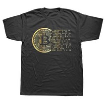기념주화 비트코인선물 모형소품Bitcoin Shirt Cryptocurrency Miner BTC Crypto Design Punk Money Coin, 08 BLACK_02 S