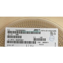 TAJB105K050RNJ CAP TANT 1 미크로포맷 50 V 10% 1210 탄탈륨 커패시터 크기 B 100 pcs, 한개옵션0