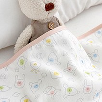 밤부 엠보 거즈 컷트지 동물 친구 3종-무형광 무표백 무포르말린 목욕타올 속싸개 기저귀 신생아 기저귀 컷트지, 미니펫
