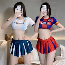 월드컵 응원복 치어리더 치어리딩 응원단 복 의상 룩