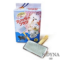 중형강아지 반려견미용빗 프렌치불독 애완견콤 S, 상세페이지 참조