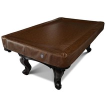 EagleWings 당구장 테이블 커버: 2.2m(7/8/9피트) 핏 방수 및 찢어짐 방지 튼튼한 인조 가죽 커버 당구대를 위한 최고의 펠트 보호 (블랙-2.1m(7피트), 7FT/Hazelnuts Brown