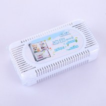 공기 청정기 냉장고 탈취제 냉동고 홈 액세서리 대나무 숯 활성탄 상자 냄새 제거제 U3, [01] 1Pic, [01] WHITE