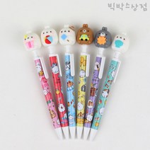 몰랑이 피규어 패턴 샤프 1개 랜덤 신학기 초등학생 필기 단체선물 귀여운 팬시
