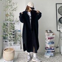 애플망고옷장 여성 빅사이즈 오버픽 긴팔 비쥬 롱롱남방 간절기 캐주얼 셔츠