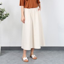 엠아이유 린넨 밴딩 치마 봄 여름 빅사이즈 ~3XL 보티린넨스커트