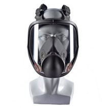 6800 풀 페이스 호흡기 먼지 가스 마스크 교체 가능한 듀얼 필터 페인트 스프레이용접 작업 안전 보호, mask 1피스