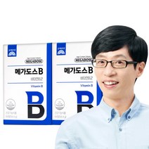 메가도스B 비타민B 컴플렉스 64정 X 2개, 메가도스B 64정 x 2개, 쇼핑백 O (+0원)