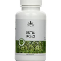 Warnke Gesundheitsprodukte Herbadirekt Rutin 500mg 루틴 영양제 120캡슐 2.53oz(72g), 1개, 500mg 120캡슐 72g