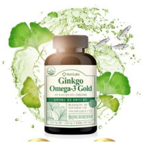 징코 오메가3 골드 기억력 혈액순환 뇌 두뇌 영양제, 징코오메가3 3통(9개월분)