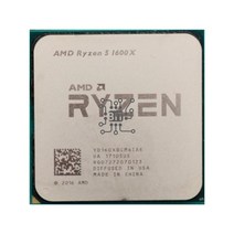 CPU AMD Ryzen 5 1600X R5 3.6 GHz 6 코어 12 스레드 CPU 프로세서 95W L3 16M YD160XBCM6IAE 소켓 AM4, 한개옵션0