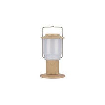 스노우피크 65주년 감사가격 HOME&CAMP 랜턴 ES-080-BK IV KH-23AW, 1개, 아이보리