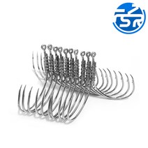 국산 훌치기바늘 10개입 숭어낚시채비 바다 선상 덕용, 1개