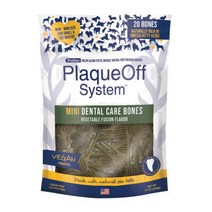 플라그오프 덴탈케어본 치석제거껌 미니340g (20p), 1팩, 혼합야채미니