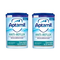 Aptamil Anti-Reflux Baby Milk Formula From Birth 압타밀 안티 리플럭스 0-12개월 아기 분유 800g 2개