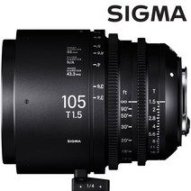 시그마 씨네렌즈 105mm T1.5 (캐논EF마운트)