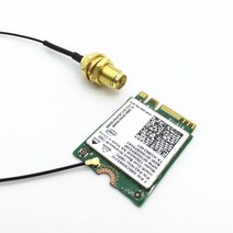 WWAN 3G4GLTE ME906E NGFF M.2 모듈 용 노트북임베디드 안테나 IPEX MHF4-RP-SMA 피그 테일 한 쌍, 한개옵션0