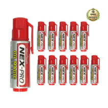 라이브잇 문화연필 오일매직, 빨강, 156개입