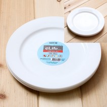 10p 다회용 위생접시 25cm 일회용종이접시 덮밥용기 찌개용기 국물용기 컵밥용기 장국용기 일회용밥용기 일회용식