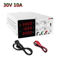 실험실교반기 소형 전자 산업용 버티컬 IVYTECH-30V 10A DC 전원 공급 장치 조정 가능 4 자리 디스플레이, 02 30V 10A_01 AU