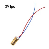 레이저 수평기 수평계 레벨기 측정기 측량기 13510pcs 650nm 6mm 35v, 1pc 3v
